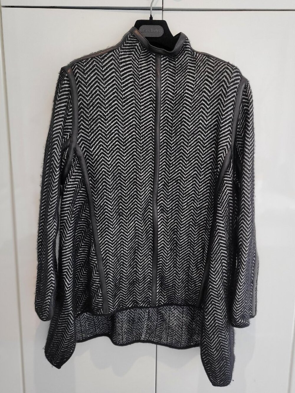 Tom Ford Women's Cashmere Blend Sweater with Leather Trim Size XS (or S)